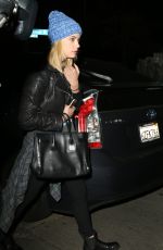 ASHLE BENSON Leaves Chateau Marmont in Hollywood 2001
