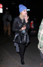 ASHLE BENSON Leaves Chateau Marmont in Hollywood 2001