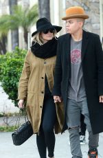 ASHLEE SIMPSON Shoping at Opening Ceremony in Los Angeles