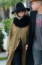 ASHLEE SIMPSON Shoping at Opening Ceremony in Los Angeles