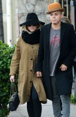 ASHLEE SIMPSON Shoping at Opening Ceremony in Los Angeles