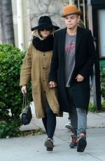 ASHLEE SIMPSON Shoping at Opening Ceremony in Los Angeles