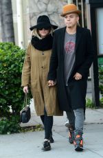 ASHLEE SIMPSON Shoping at Opening Ceremony in Los Angeles