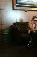ASHLEY BENSON Lunch at Cafe Primo in West Hollywood 2301