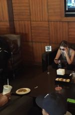 ASHLEY BENSON Lunch at Cafe Primo in West Hollywood 2301