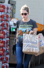 ASHLEY BENSON Shopping at Bristol Farms in Beverly Hills 0801