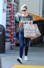 ASHLEY BENSON Shopping at Bristol Farms in Beverly Hills 0801