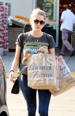 ASHLEY BENSON Shopping at Bristol Farms in Beverly Hills 0801