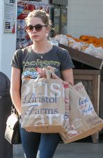 ASHLEY BENSON Shopping at Bristol Farms in Beverly Hills 0801
