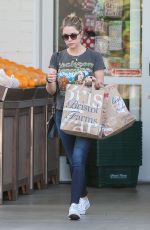 ASHLEY BENSON Shopping at Bristol Farms in Beverly Hills 0801