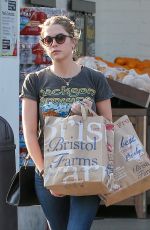 ASHLEY BENSON Shopping at Bristol Farms in Beverly Hills 0801