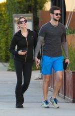 ASHLEY GREENE and Paul Khoury Heading to Ahi Sushi in Studio City
