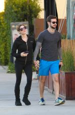 ASHLEY GREENE and Paul Khoury Heading to Ahi Sushi in Studio City