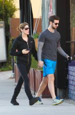 ASHLEY GREENE and Paul Khoury Heading to Ahi Sushi in Studio City