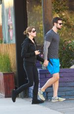 ASHLEY GREENE and Paul Khoury Heading to Ahi Sushi in Studio City