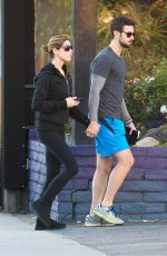 ASHLEY GREENE and Paul Khoury Heading to Ahi Sushi in Studio City