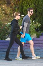 ASHLEY GREENE and Paul Khoury Heading to Ahi Sushi in Studio City