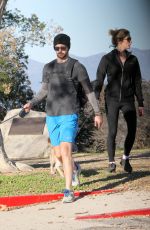 ASHLEY GREENE and Paul Khoury Heading to Ahi Sushi in Studio City