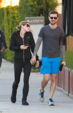 ASHLEY GREENE and Paul Khoury Heading to Ahi Sushi in Studio City