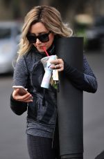 ASHLEY TISDALE in Tights Leaves Yoga Class in Los Angeles 1201