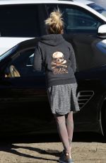 ASHLEY TISDALE Leaves Wundabar Pilates Class in Studio City