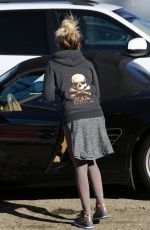 ASHLEY TISDALE Leaves Wundabar Pilates Class in Studio City