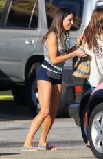 AUBREY PLAZA on the Set of Dirty Grandpa in Atlanta 1601