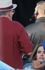AUBREY PLAZA on the Set of Dirty Grandpa in Atlanta 1601