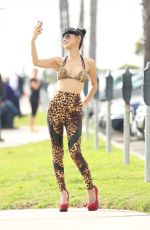 BAI LING at a Photoshoot in Marina Del Rey