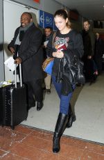 BARBARA PALVIN at Rissy Airport in Paris