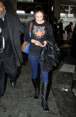 BARBARA PALVIN at Rissy Airport in Paris