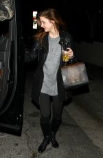 BARBARA PALVIN Leaves Sunset Marquis Hotel in West Hollywood