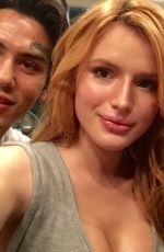 BELLA THORNE at Instyle and Warner Bros Golden Globes Party in Beverly Hills