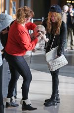 BELLA THORNE at Victoria Island Airport in British Columbia