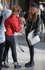 BELLA THORNE at Victoria Island Airport in British Columbia