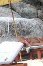 BEYONCE and Jay Z at a Beach in Thailand