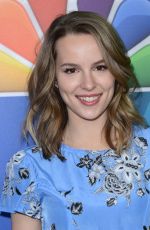 BRIDGIT MENDLER at NBC/Universal TCA Press Tour in Pasadena 