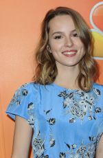 BRIDGIT MENDLER at NBC/Universal TCA Press Tour in Pasadena 