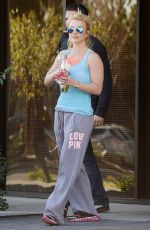 BRITNEY SPEARS Leaves Equinox Gym 2301