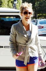 BRITNEY SPEARS Leaves Equinox Gym in Westlake Village 2101