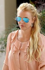 BRITNEY SPEARS Leaves Westfield Topanga Mall in Los Angeles