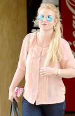 BRITNEY SPEARS Leaves Westfield Topanga Mall in Los Angeles