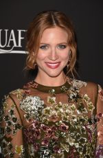 BRITTANY SNOW at Instyle and Warner Bros Golden Globes Party in Beverly Hills