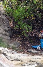 CANDICE SWANPOEL at VS Swim Photoshoot in Puerto Rico