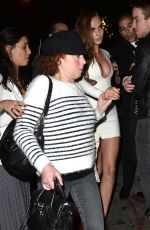 CARA DELEVINGNE Arrives at the Chateau Marmont 0801