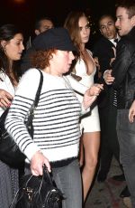 CARA DELEVINGNE Arrives at the Chateau Marmont 0801