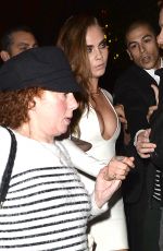 CARA DELEVINGNE Arrives at the Chateau Marmont 0801