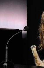 CARA DELEVINGNE as New Face of TAG Heuer Press Conference in Paris