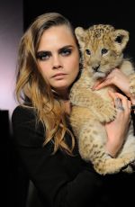CARA DELEVINGNE as New Face of TAG Heuer Press Conference in Paris