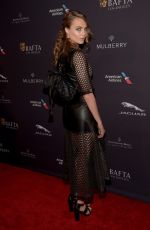 CARA DELEVINGNE at Bafta Tea Party in Los Angeles